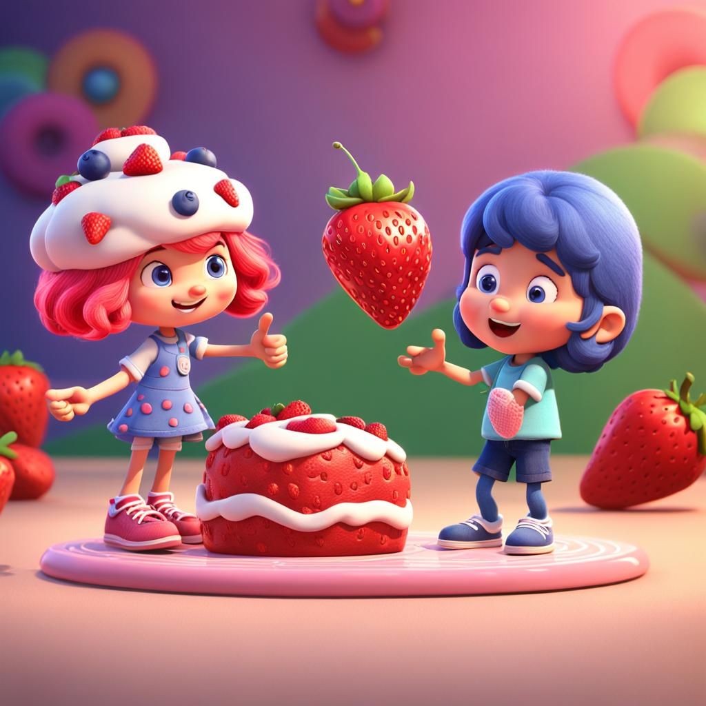 Strawberry Shortcake and Blueberry Muffin Play Game