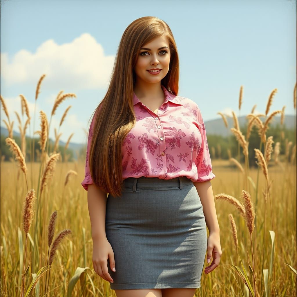 Retro California Dream in Psychedelic Colors