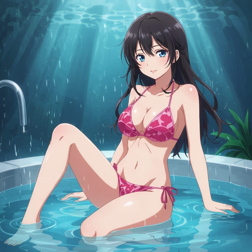 Girl Among Comets: A Celestial Vision