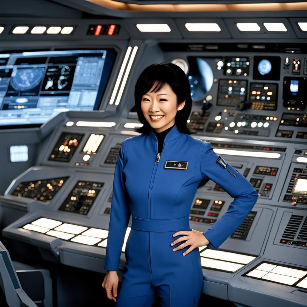 Star Trek Enterprise: Hoshi Sato on the Bridge