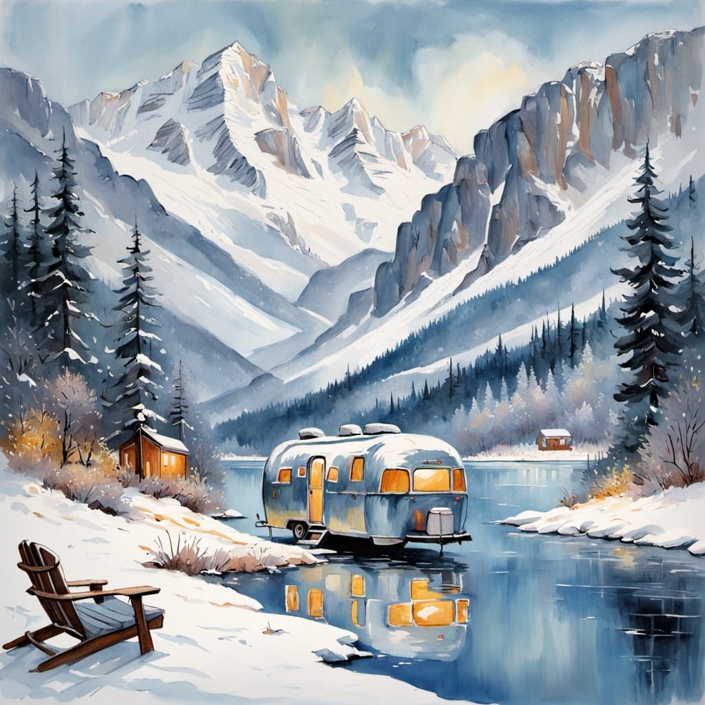 Winter Wonderland Airstream Retreat