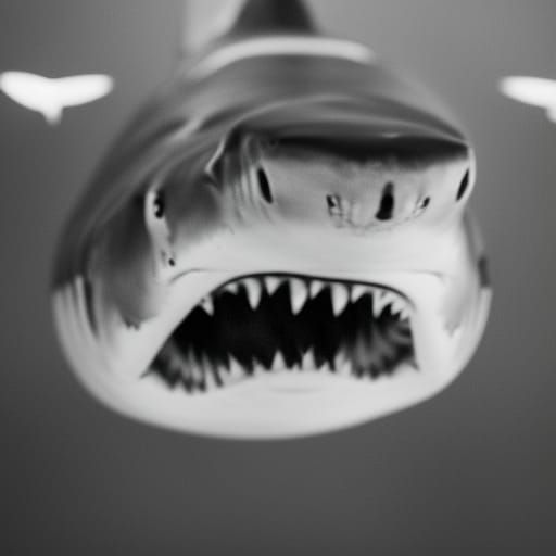Shark in Natural Lighting: Professional Photography