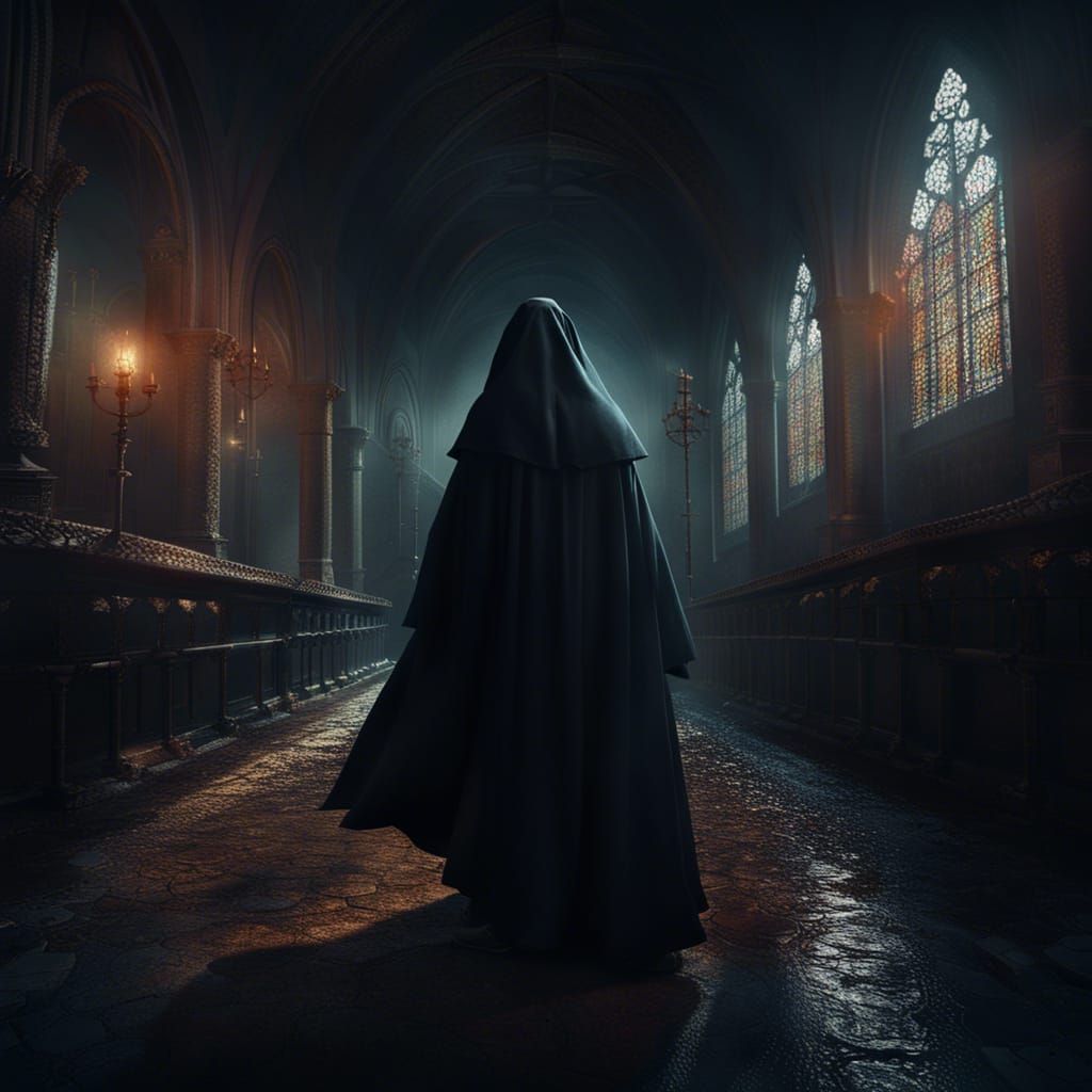 Catholic nun in mysterious convent