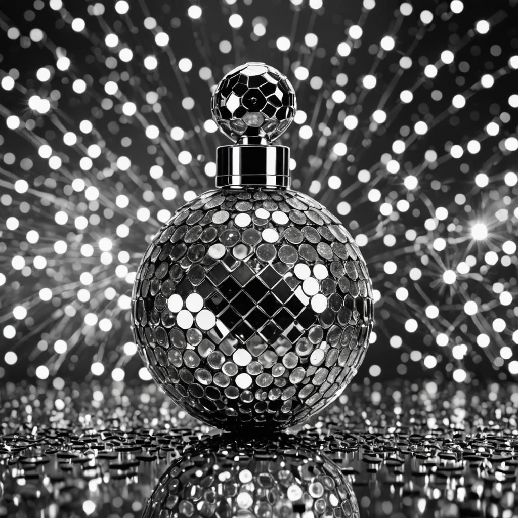 Disco Ball Perfume Bottle