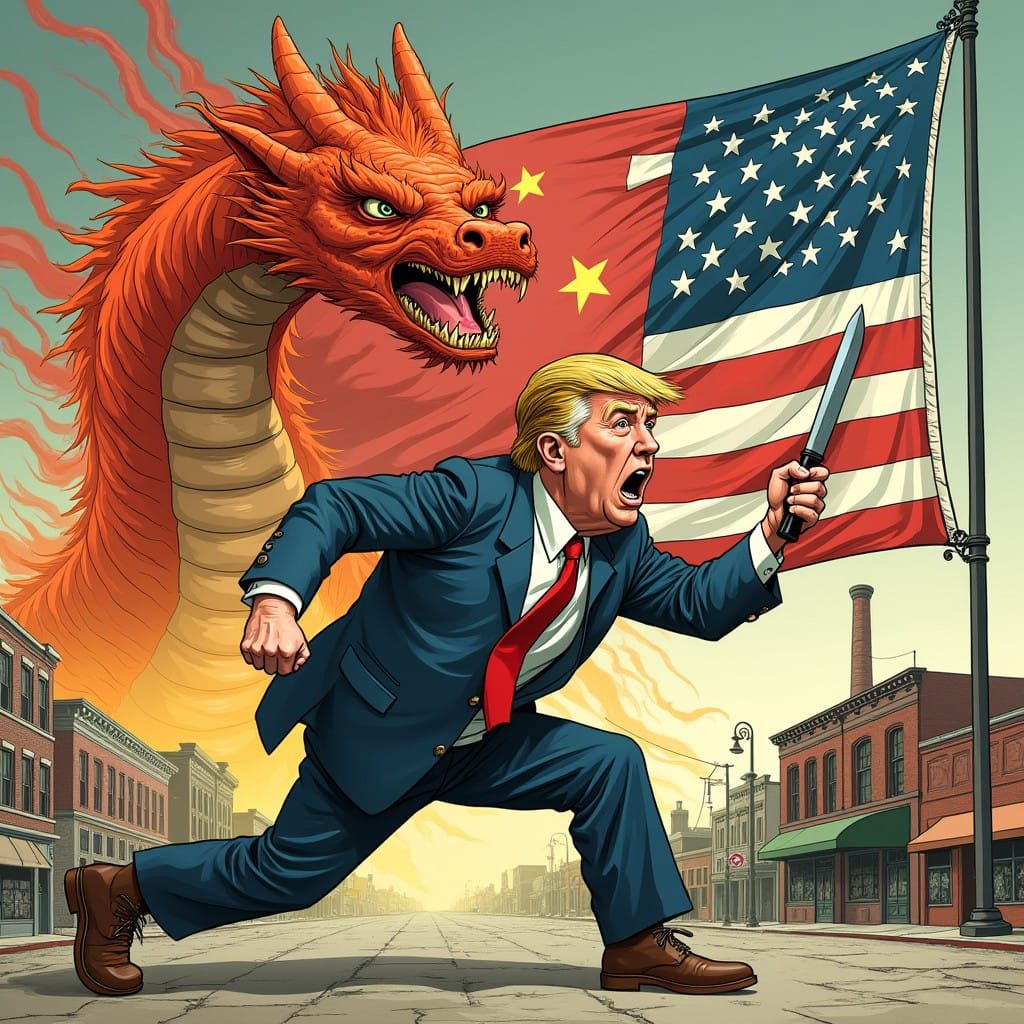 Republicans Chased by Chinese Dragon as American Strength Fa...