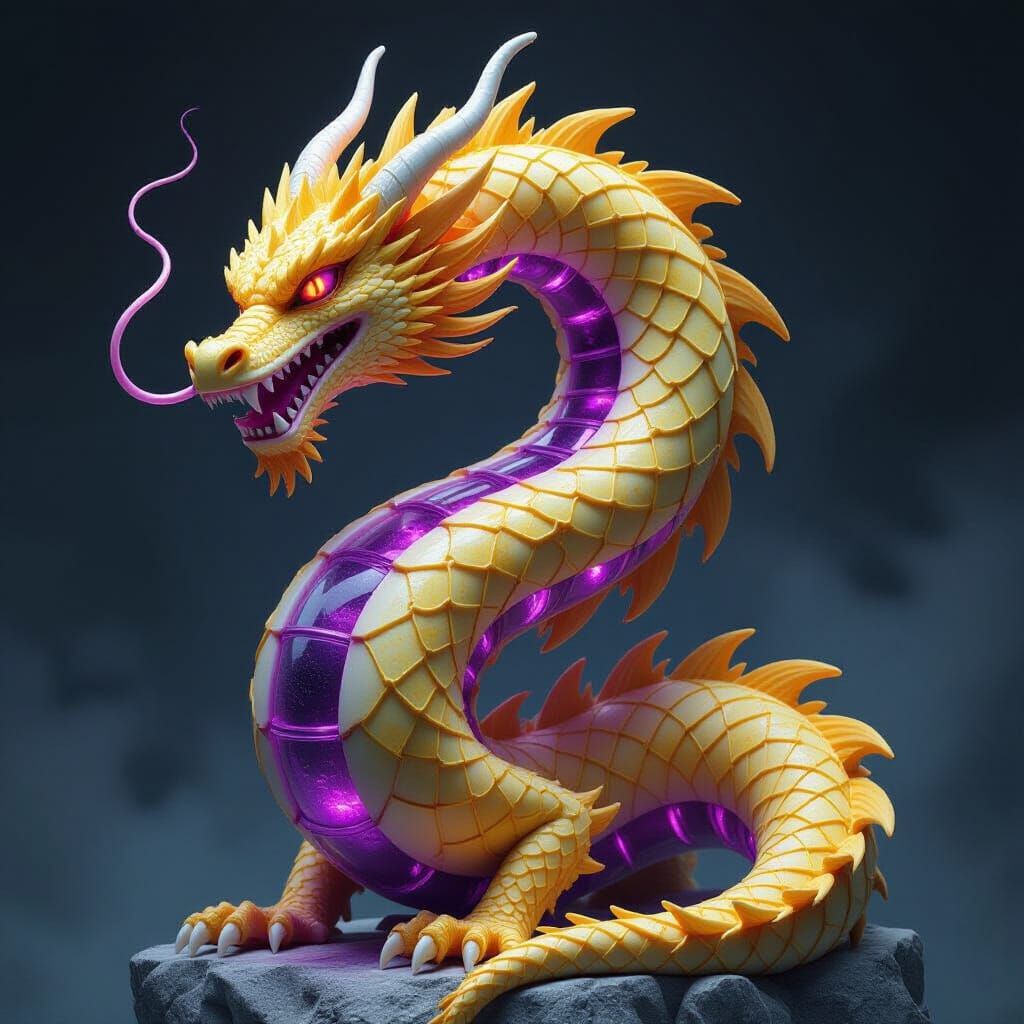 Marble Dragon with Quantum Network Body
