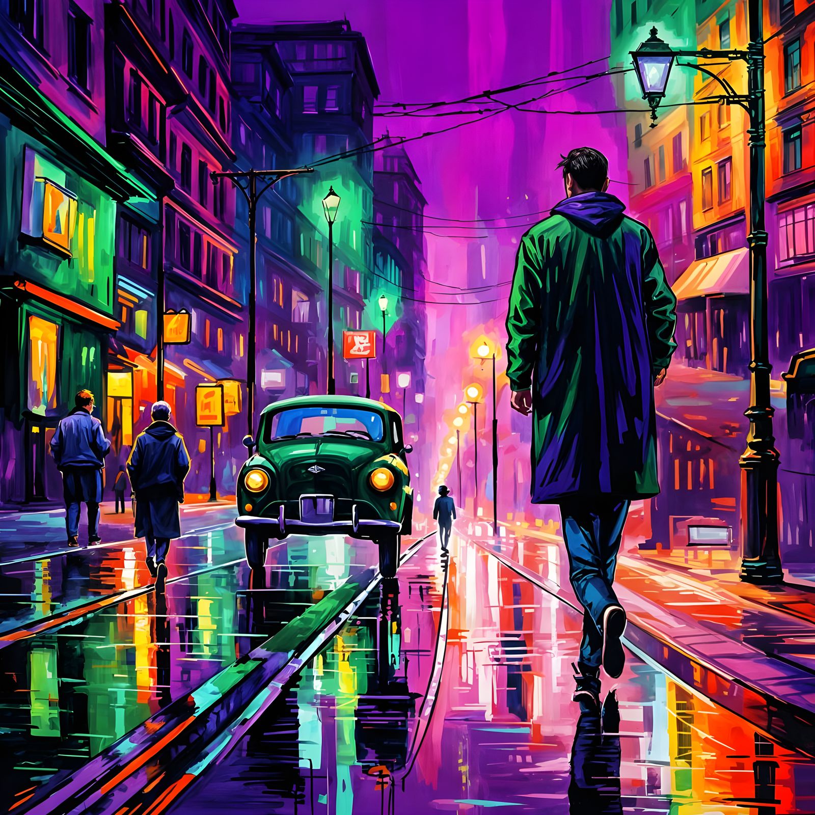 Wilde Jahre Wilde Zeiten: An AI Interpretation