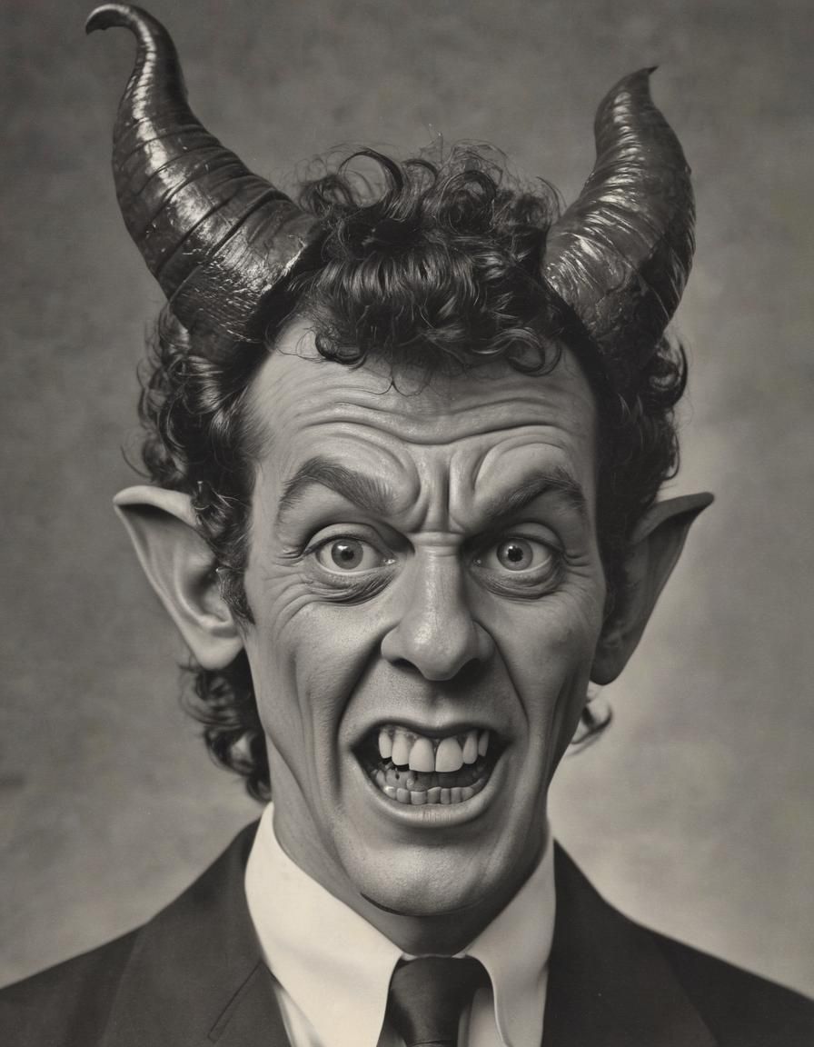 Satan's School Yearbook Photo: 80s Horror Comedy