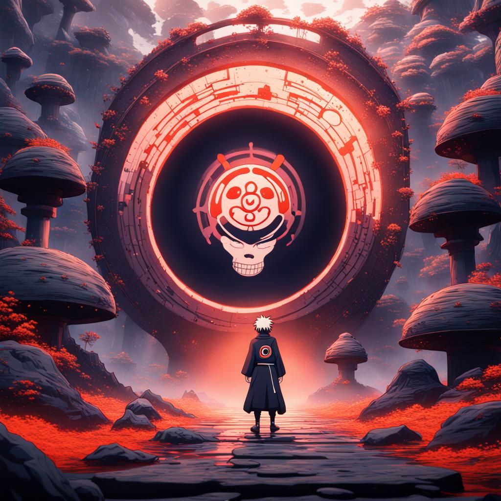 Obito Uchiha's Dreams: Detailed Matte Painting