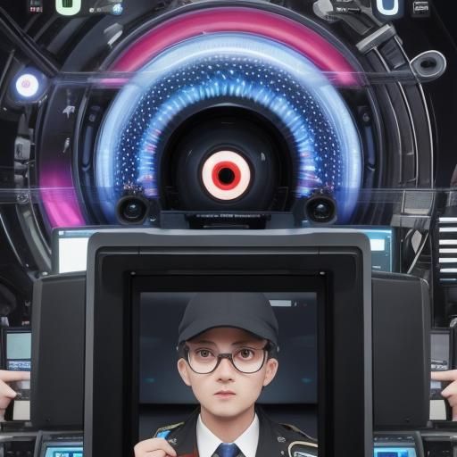 Man with Googly Eyes Stares at Computer