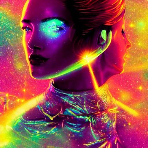 Iridescent Space Princess