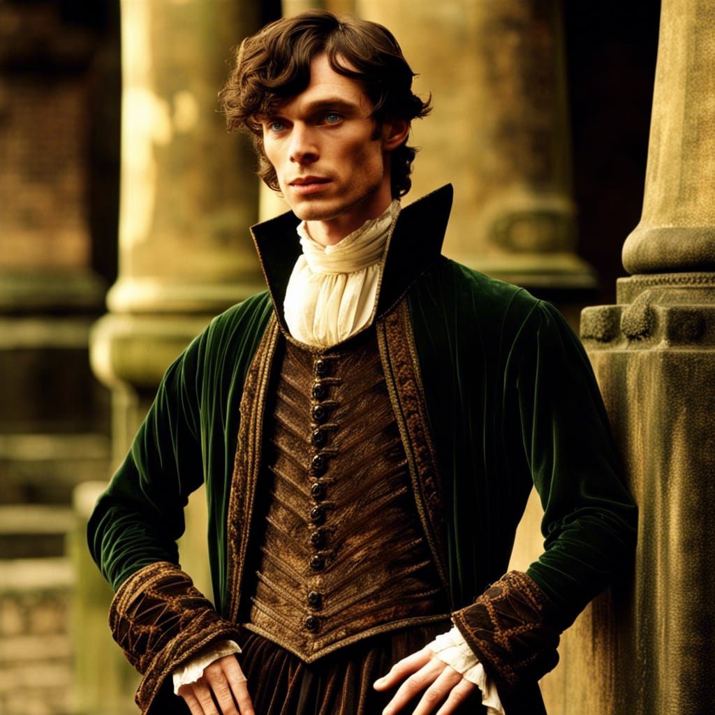 Cillian Murphy as Elizabethan Era Merchant Portrait