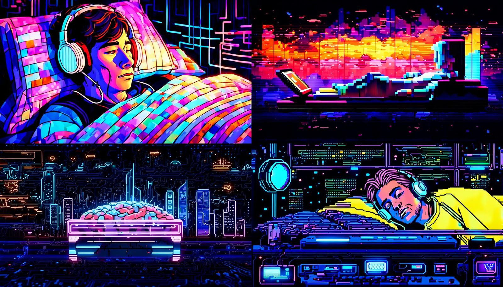 Pixel Art RPG in Your Brain While You Sleep