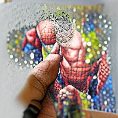 Detailed Close-up of a Human Finger