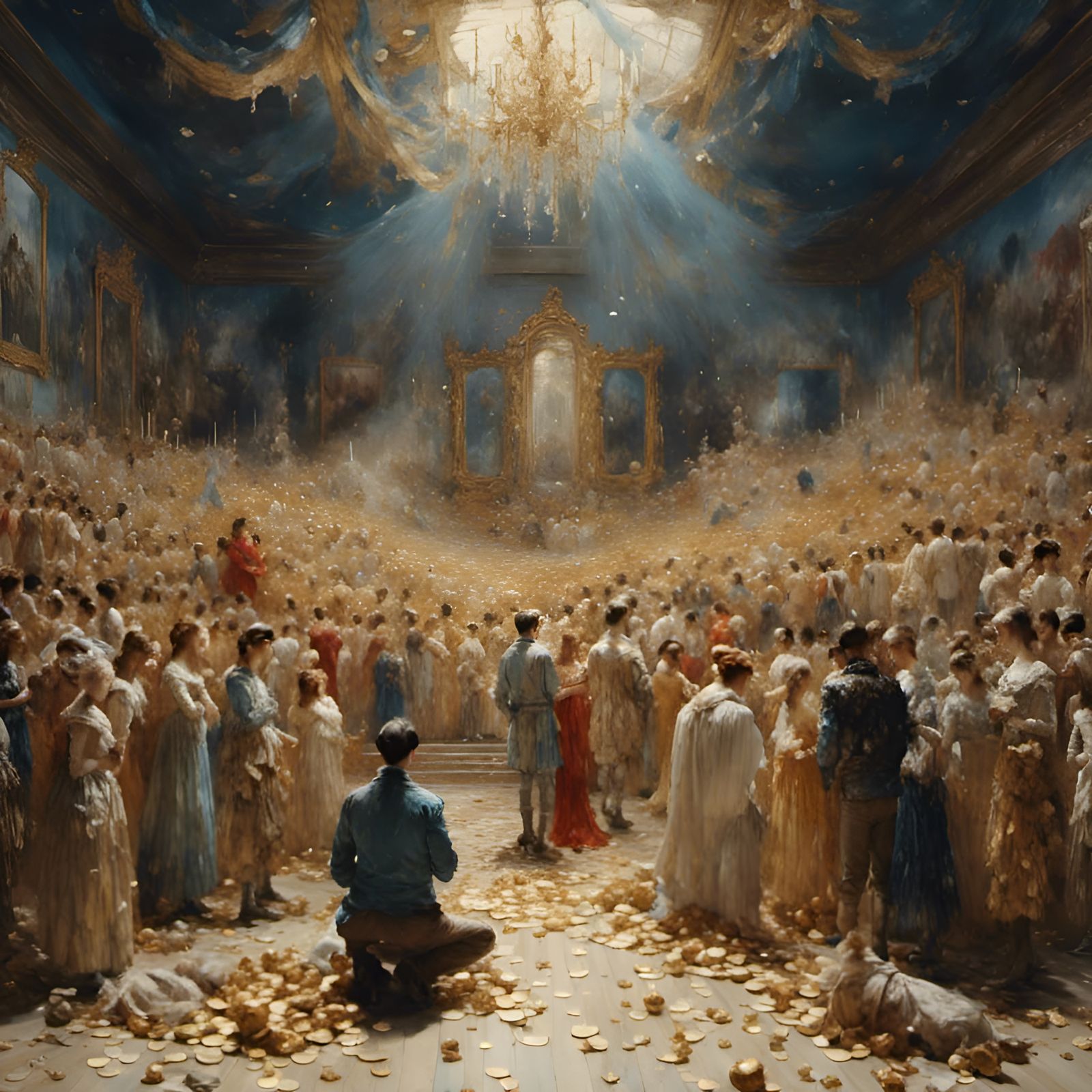 Stylized 'Proud' Text Illustration