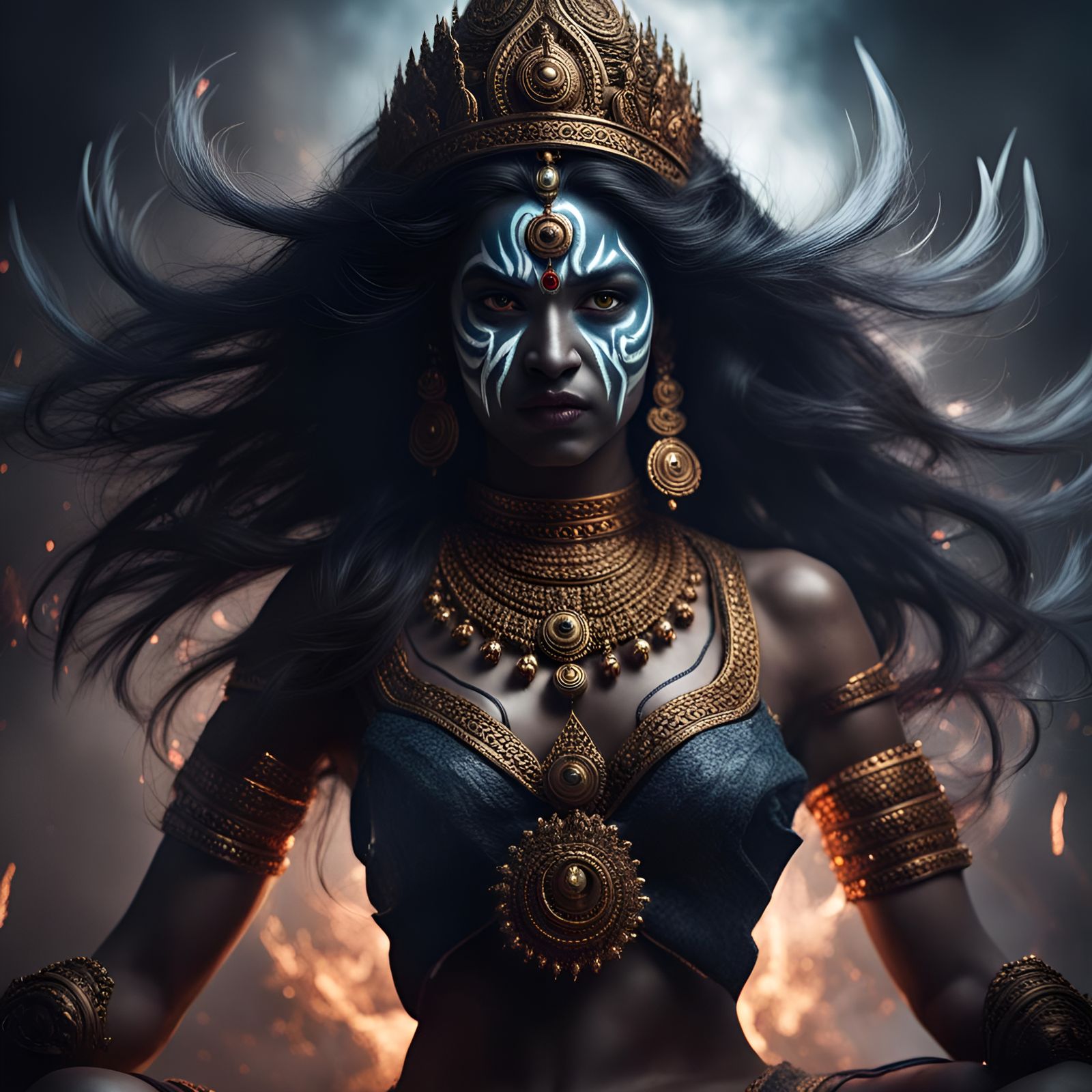 Goddess Kali in Battlefield: Cinematic Dark Magic
