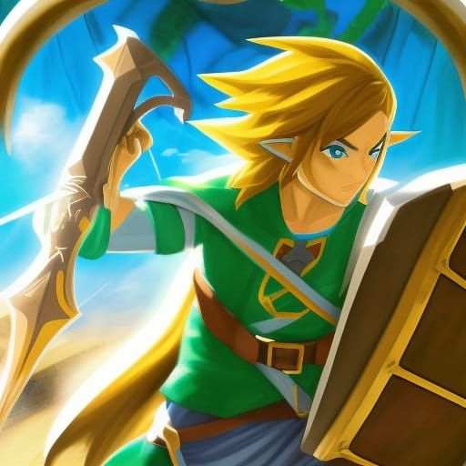 Simple Chain Link Graphic Illustration