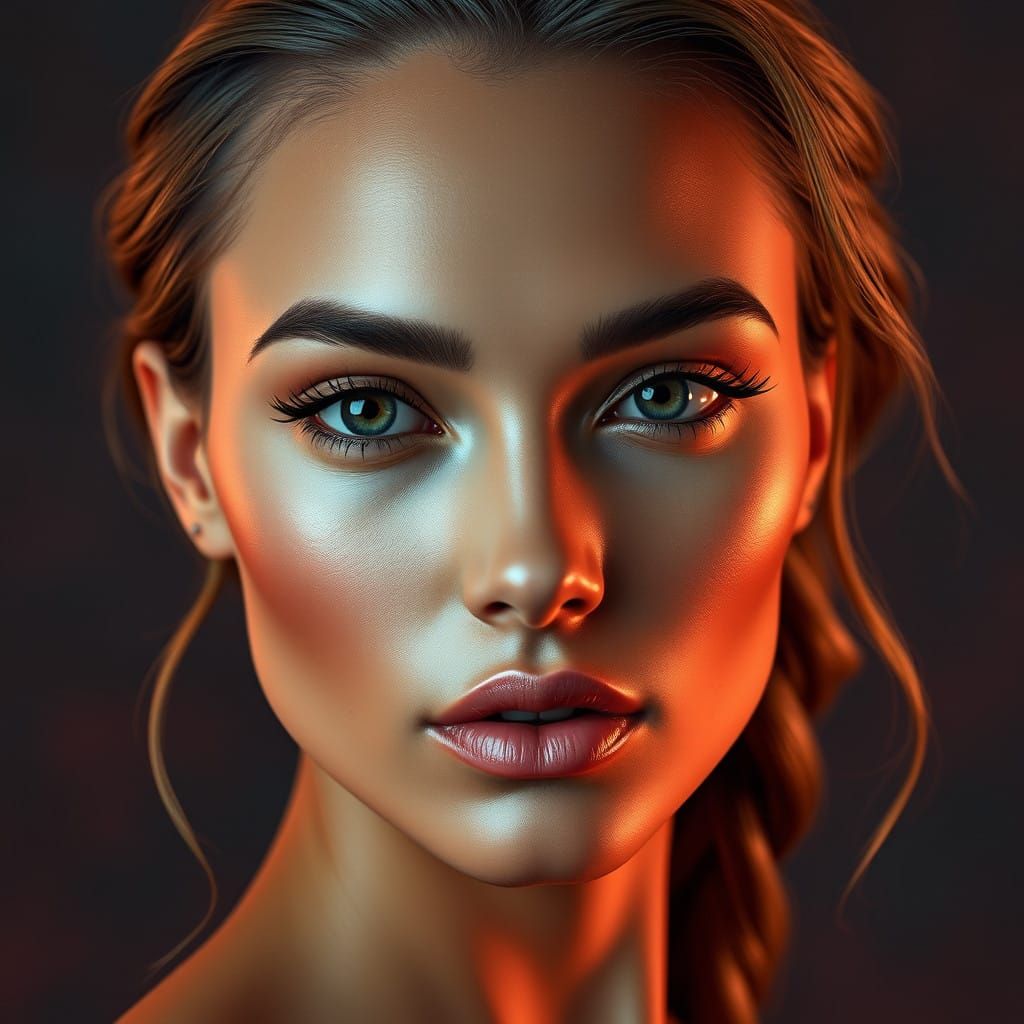 Ethereal Beauty in Vibrant, High-Definition Detail