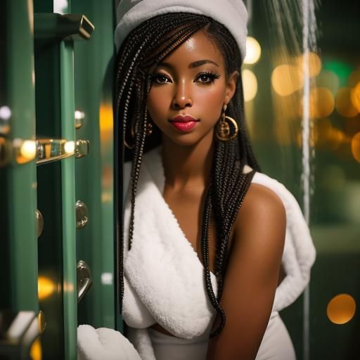 Woman in Shower: Professional Photography