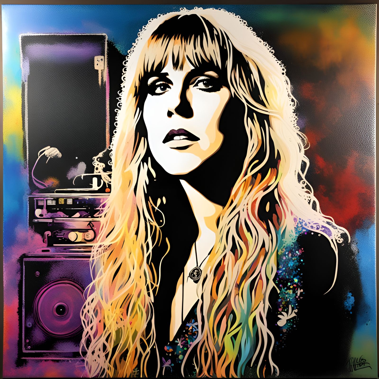 STEVIE NICKS ART