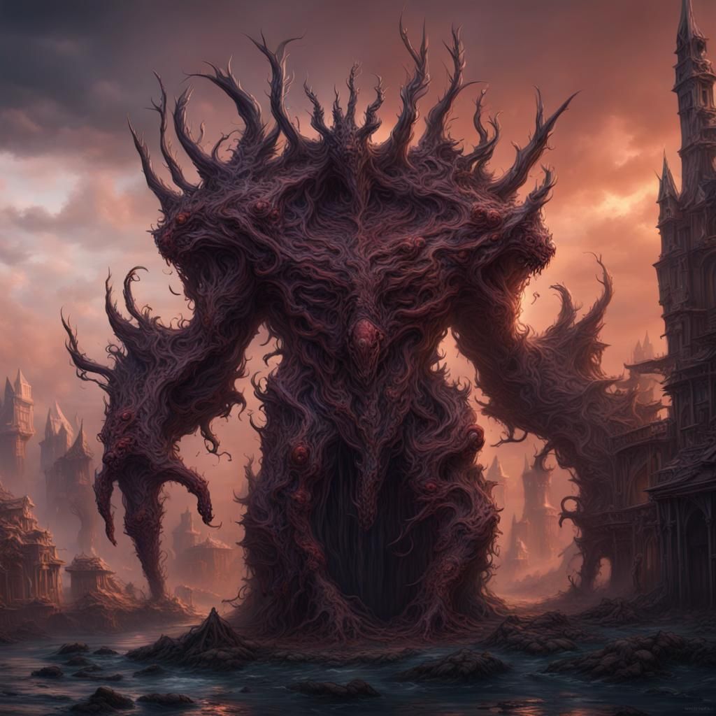 Detailed Matte Painting: Double Amputee with Violent Tendenc...