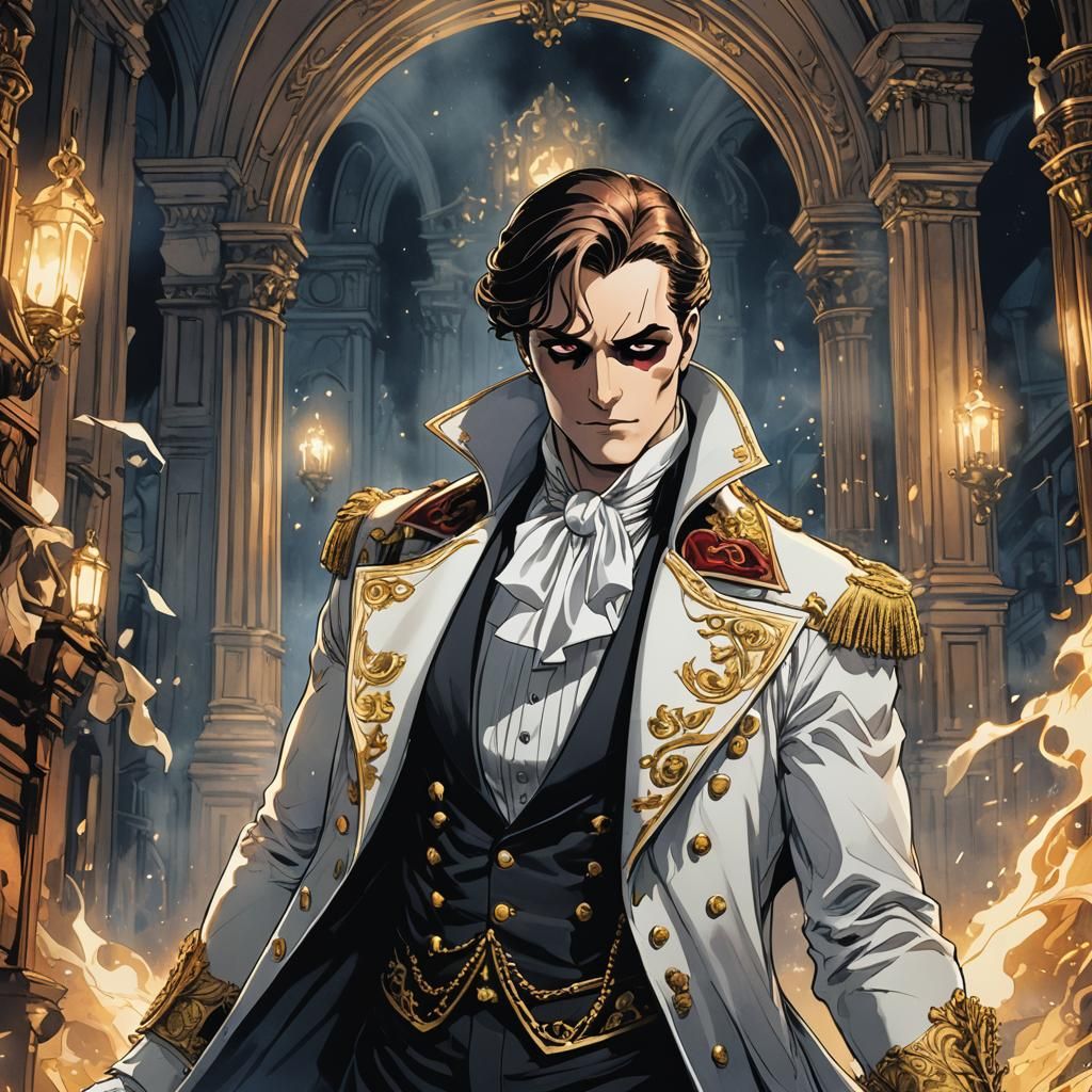 Phantom of the Opera: Anime-Style Manga Scan