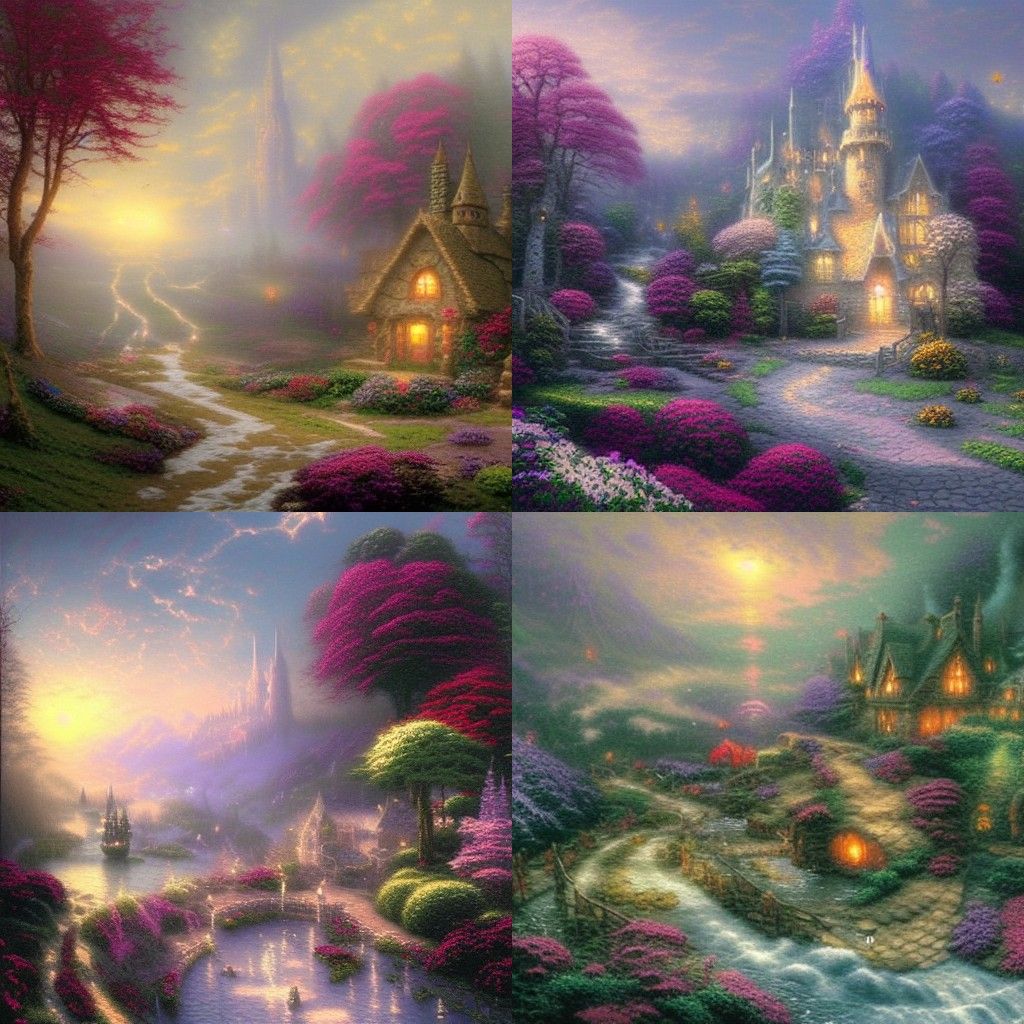 Apocalyptic Fairytale in Ethereal Fantasy Style