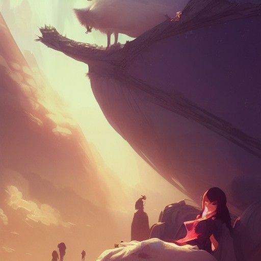 Slumberland Inspired Cover Art in Anime Style