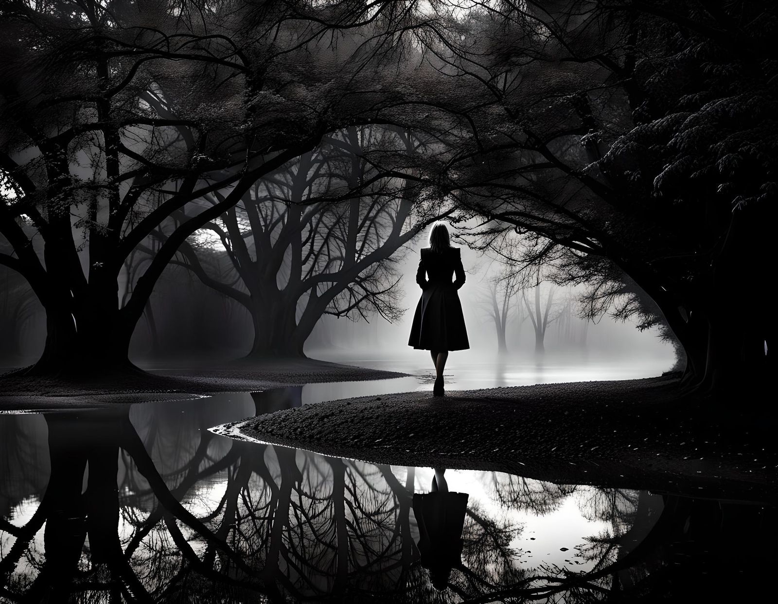 Abstract Puddle of Regret: Existential Question