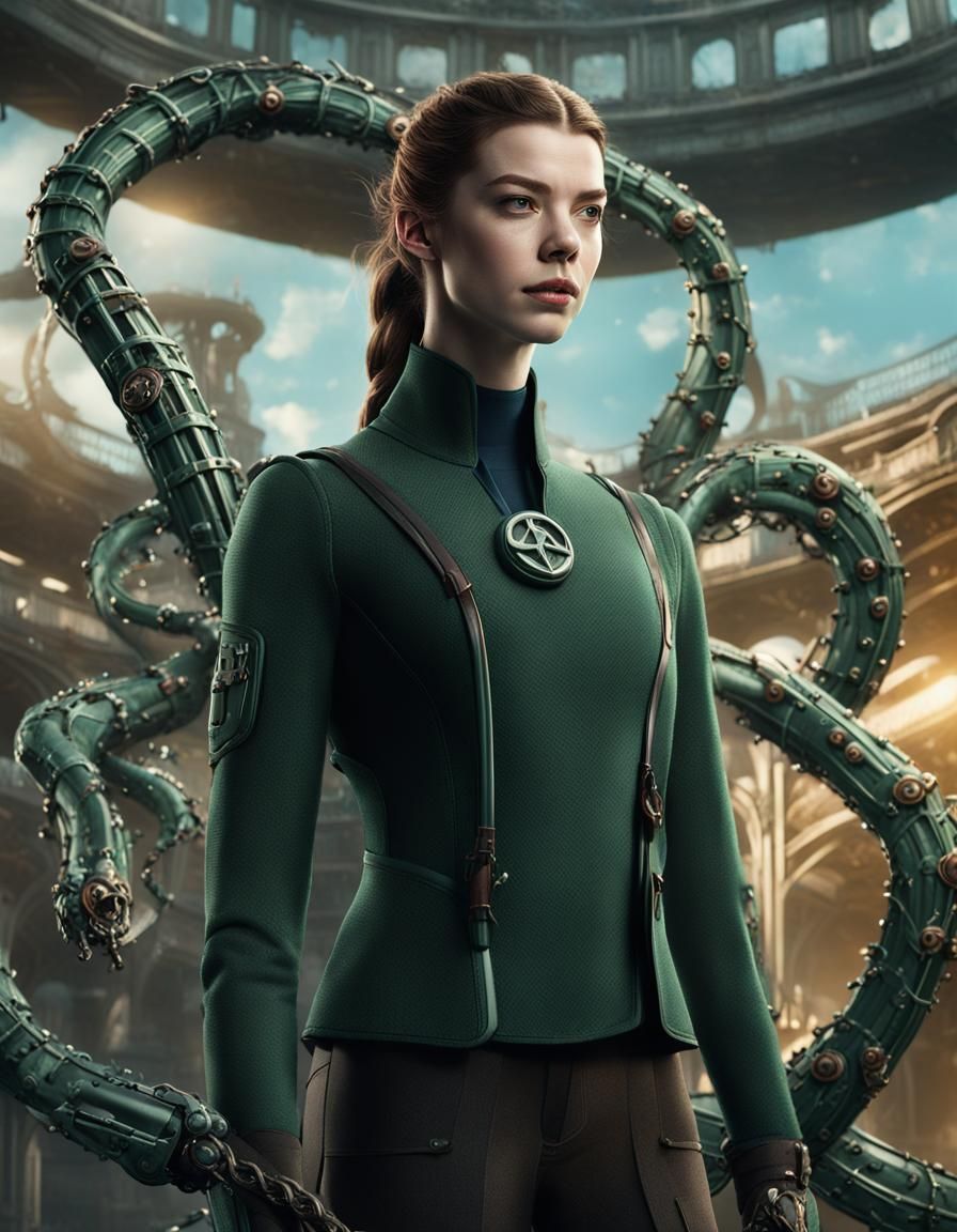 Doctor Octopus Concept Art in Unreal Engine 5