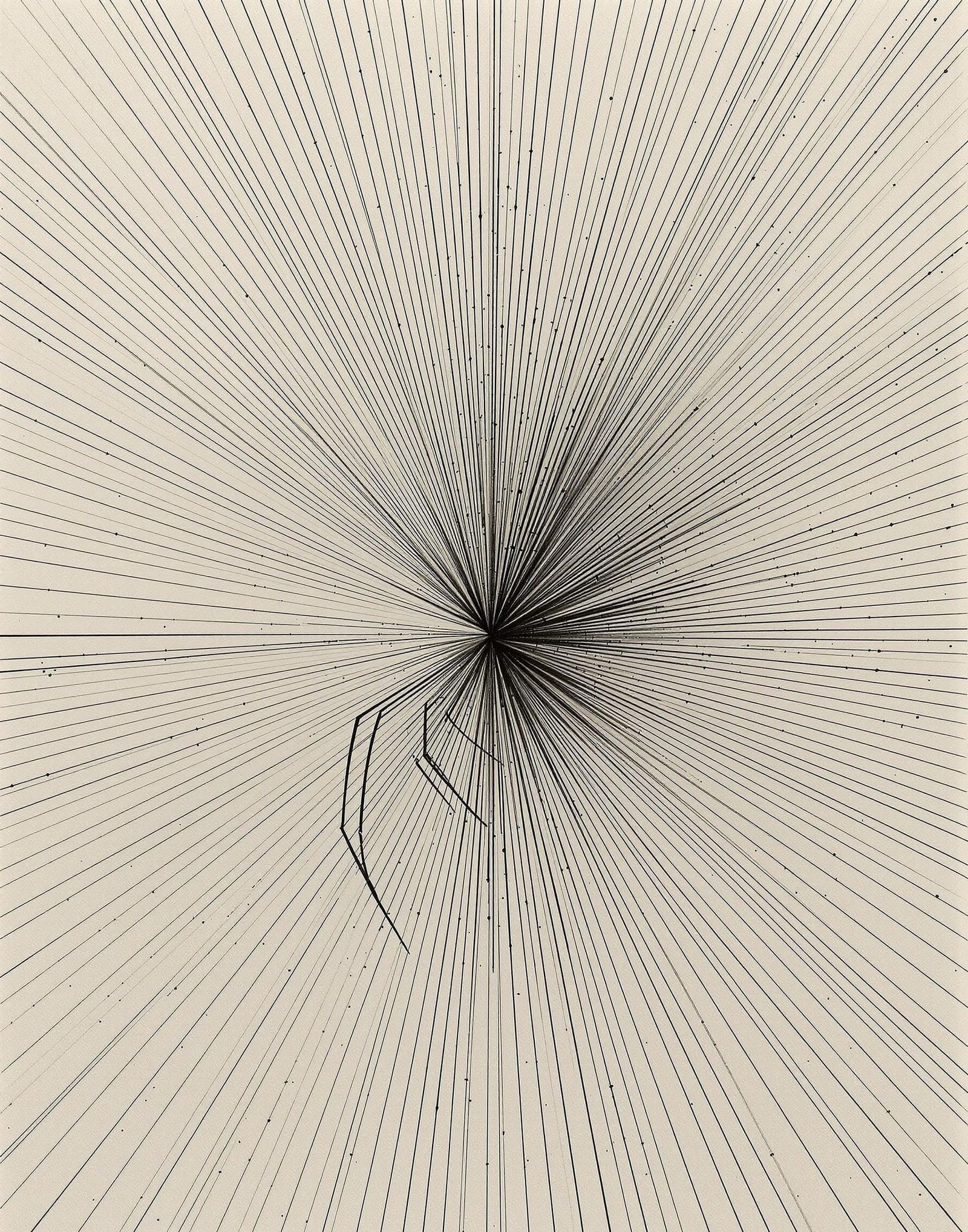 Ethereal Ballet on Washi Canvas