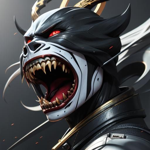 Anime-Inspired Scream in Stunning 8K Detail