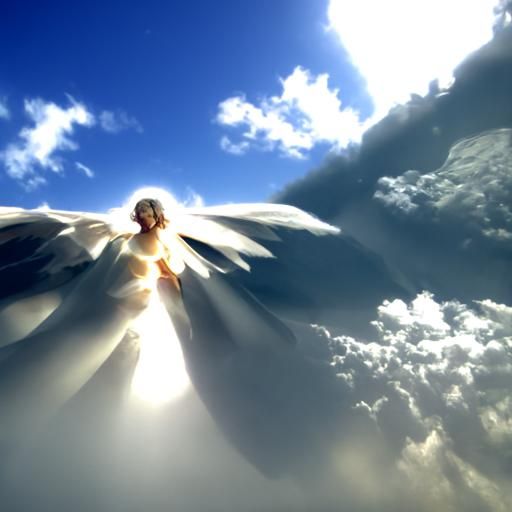 Angelic Paradise Rendered in Unreal Engine 5
