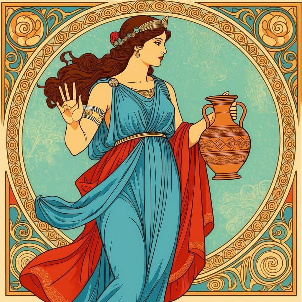 Ancient Greek Goddess of Temperance