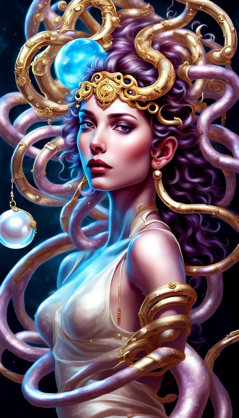 Medusa Tied Up