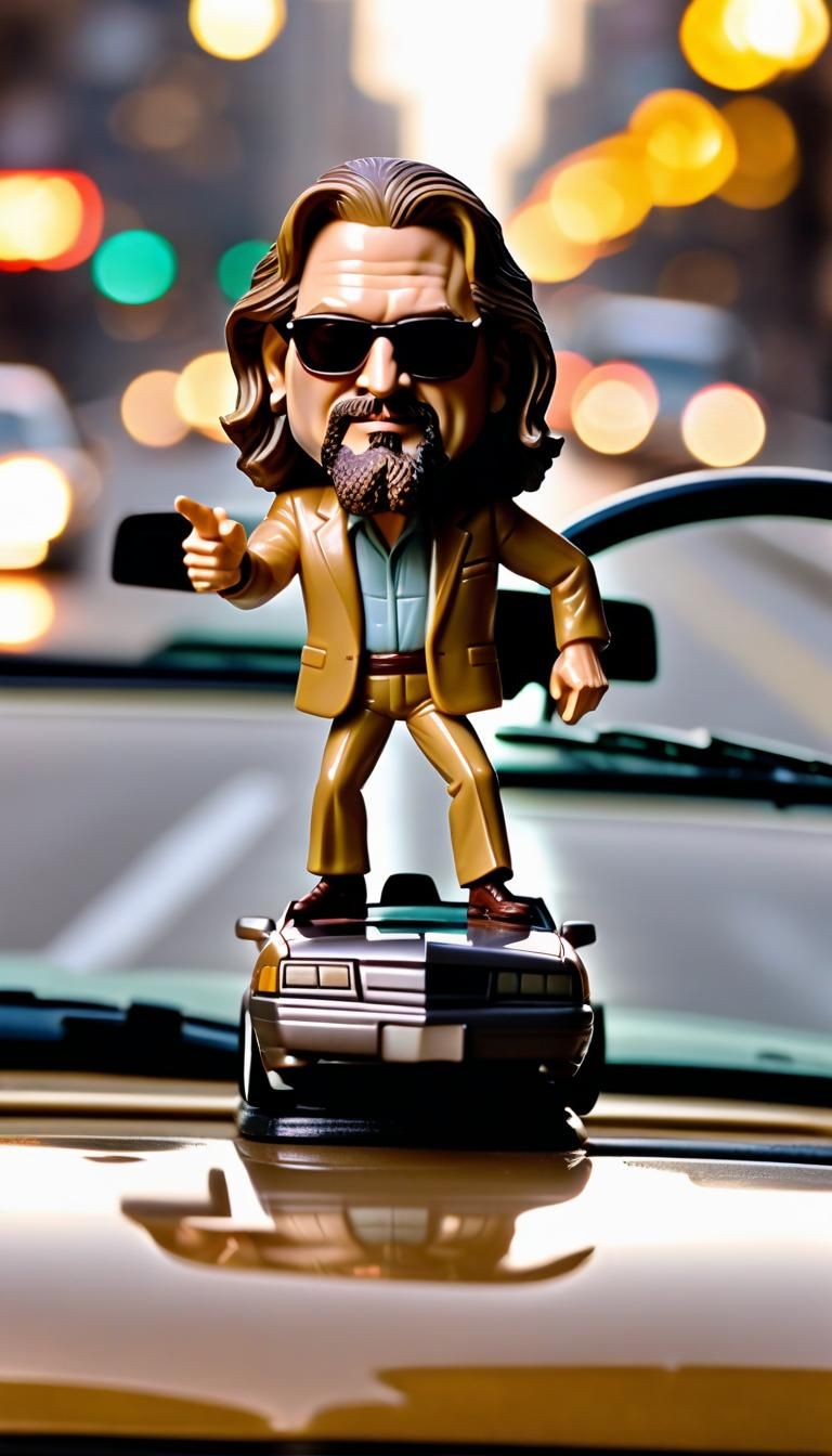 The Dude Bobblehead, Professional Photography with Bokeh