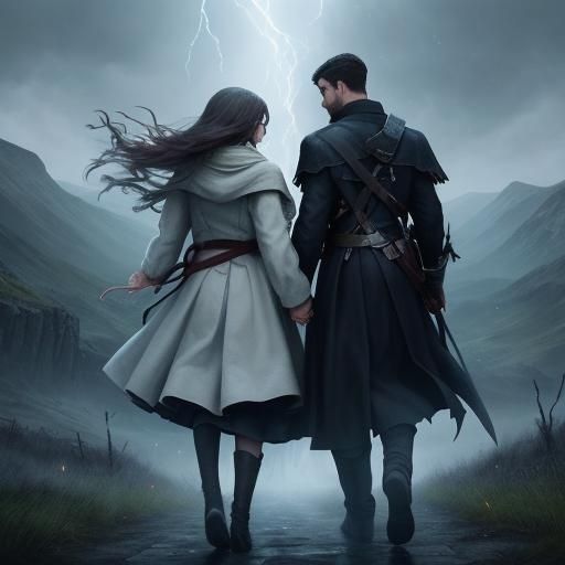 Fantasy Scene of Light and Hope