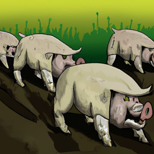 War Pigs: An AI Interpretation of Conflict