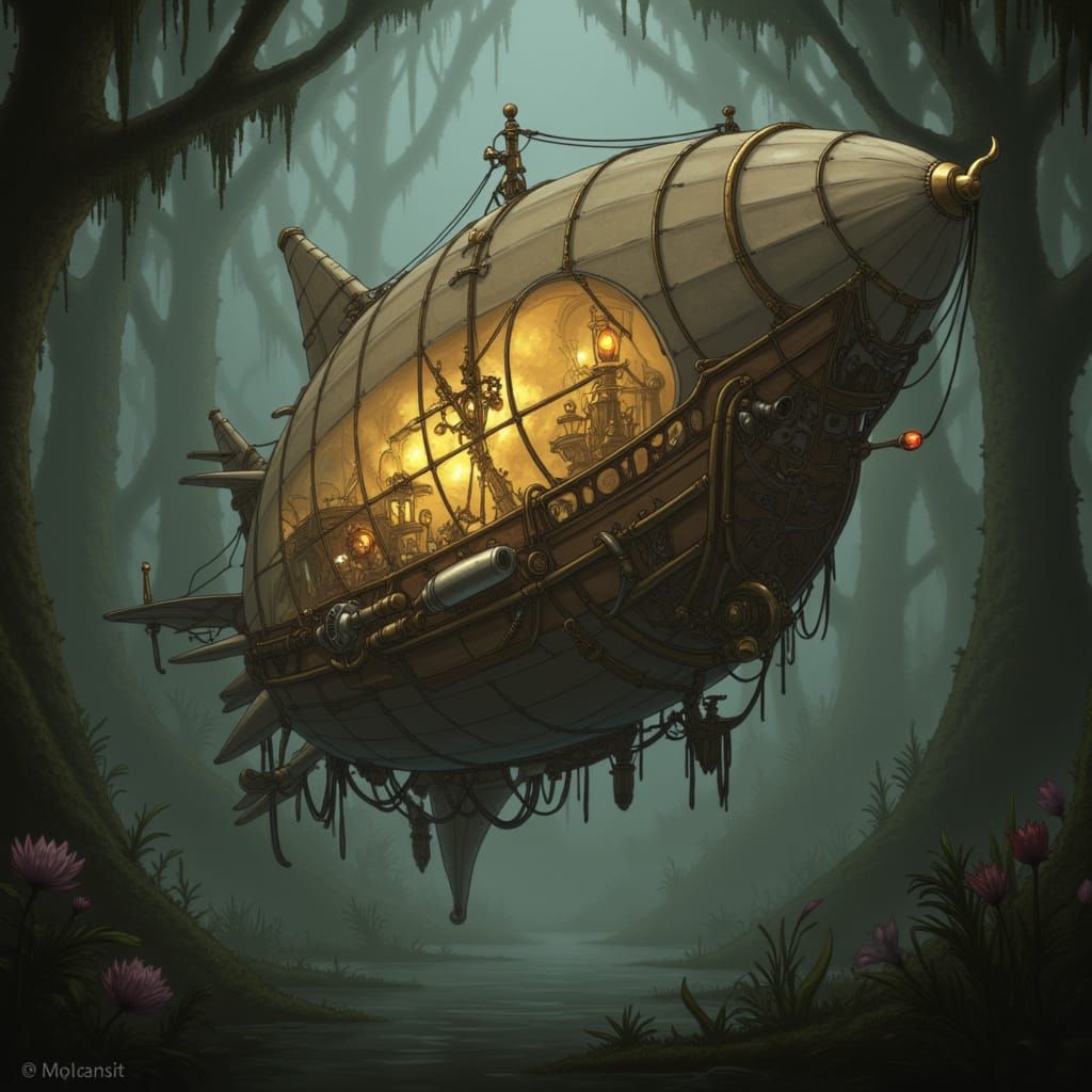 Ethereal Glowing Creature in a Dreamlike Setting