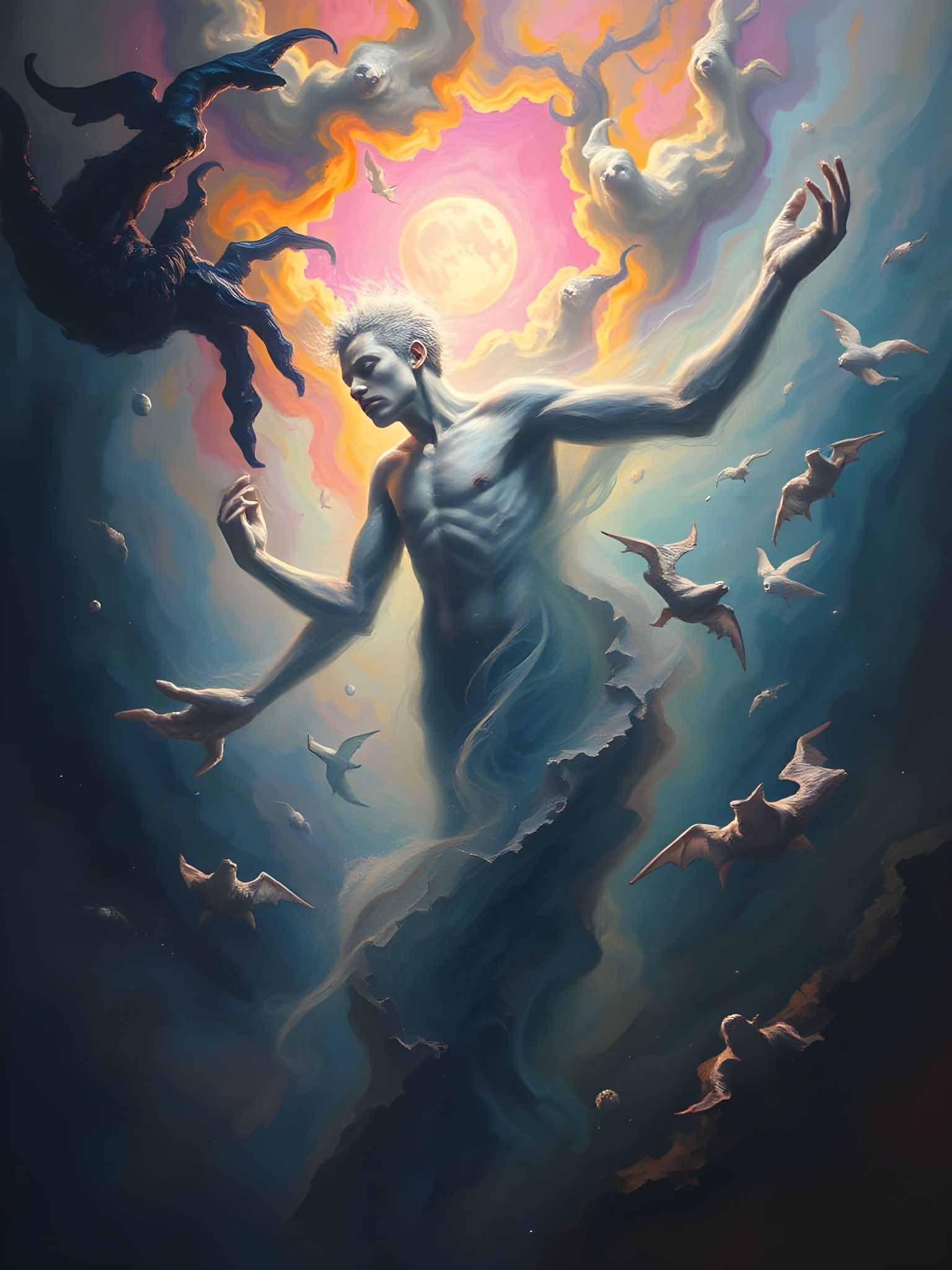 Surrealism Depicts Transmigration of Souls