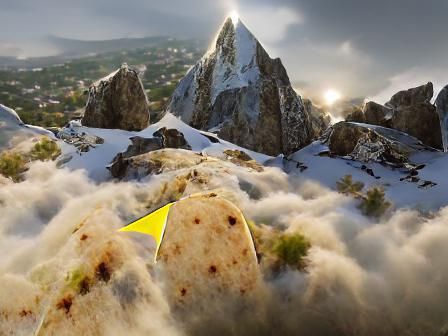 Nicolas Cage's Taco Quest: 8K 3D Render