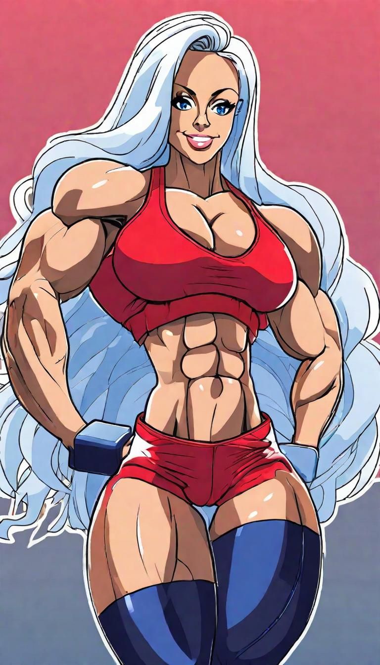 Anime Illustration: Andrulla Blanchette in Exosuit