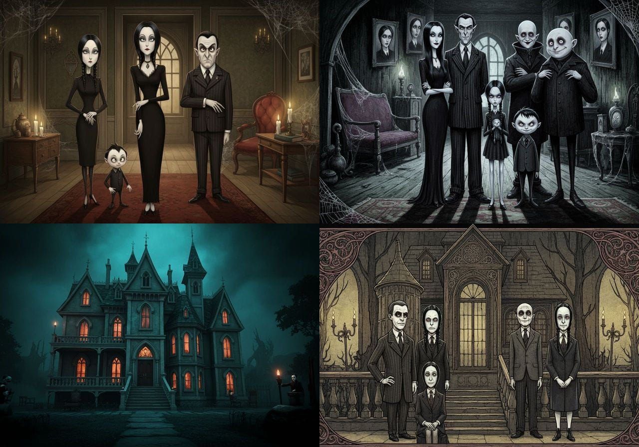 The Addams Family Gothic Mansion
