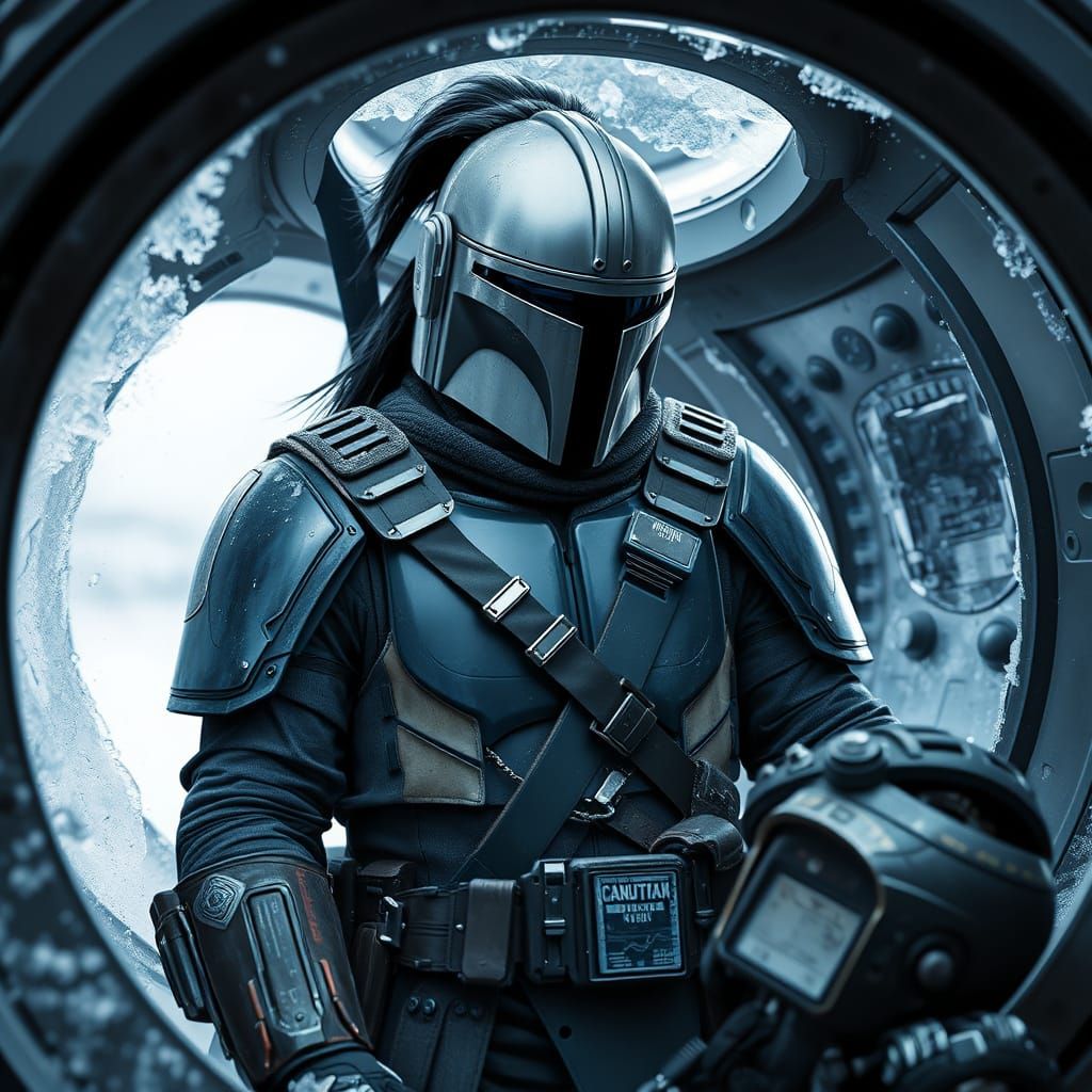 Weathered Warrior in Storm-Gray Armor Unveils Ancient Secret...