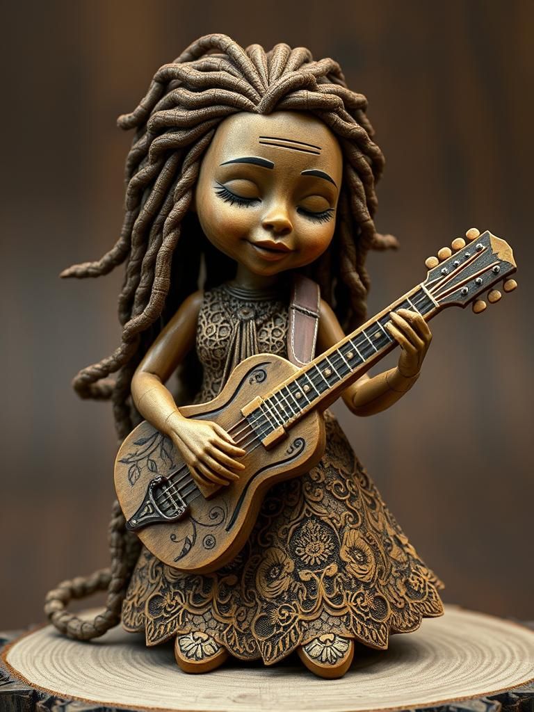 Janis Joplin in Brocaded Paisley Lace