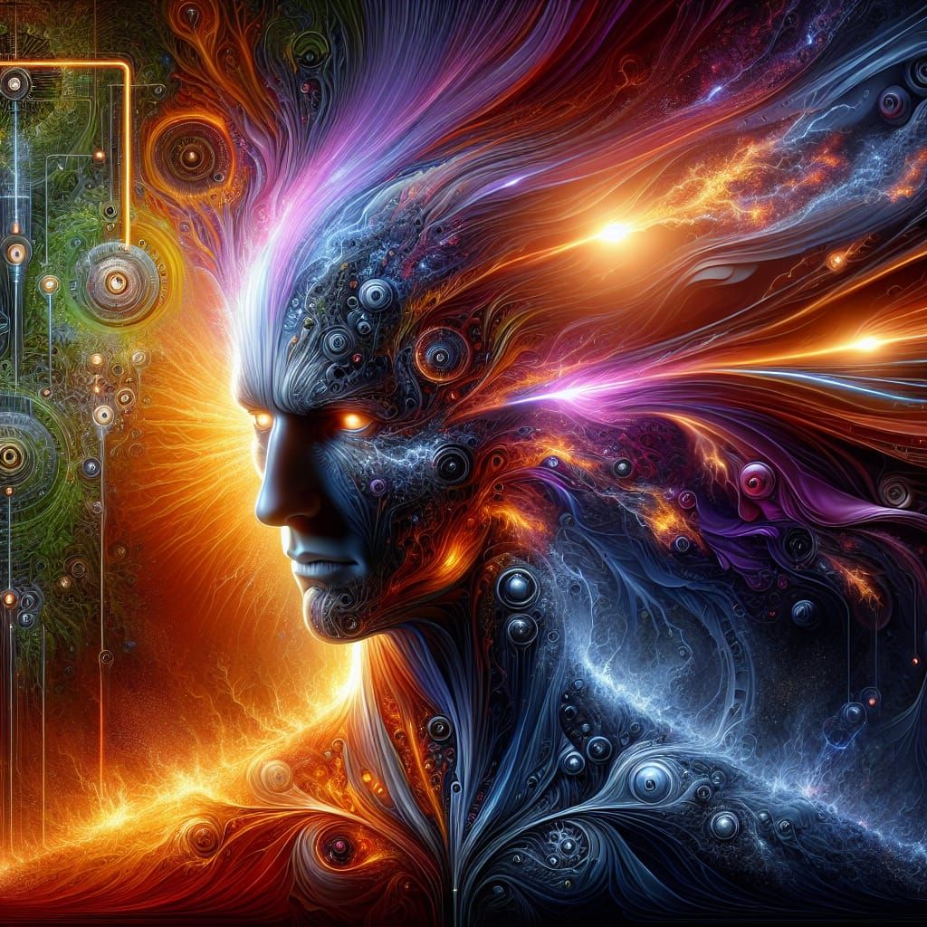 Hyper-Realistic Energy Conversion Concept Art