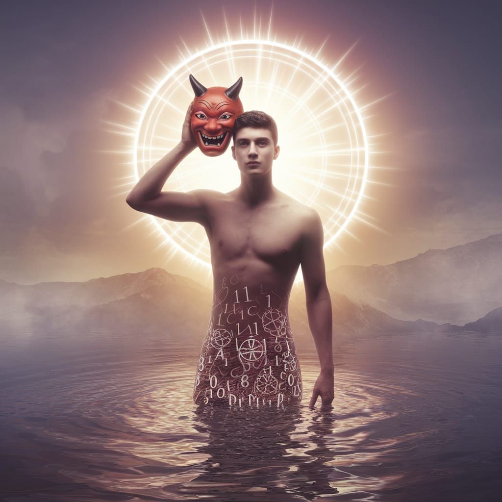 Surreal Young Man Discovers Hidden Truths in Dreamlike Lands...