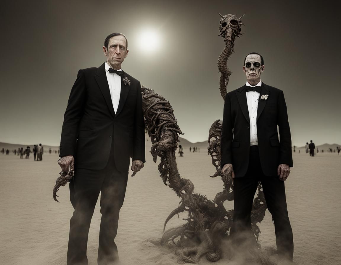 Lovecraftian Horror at Burning Man Festival