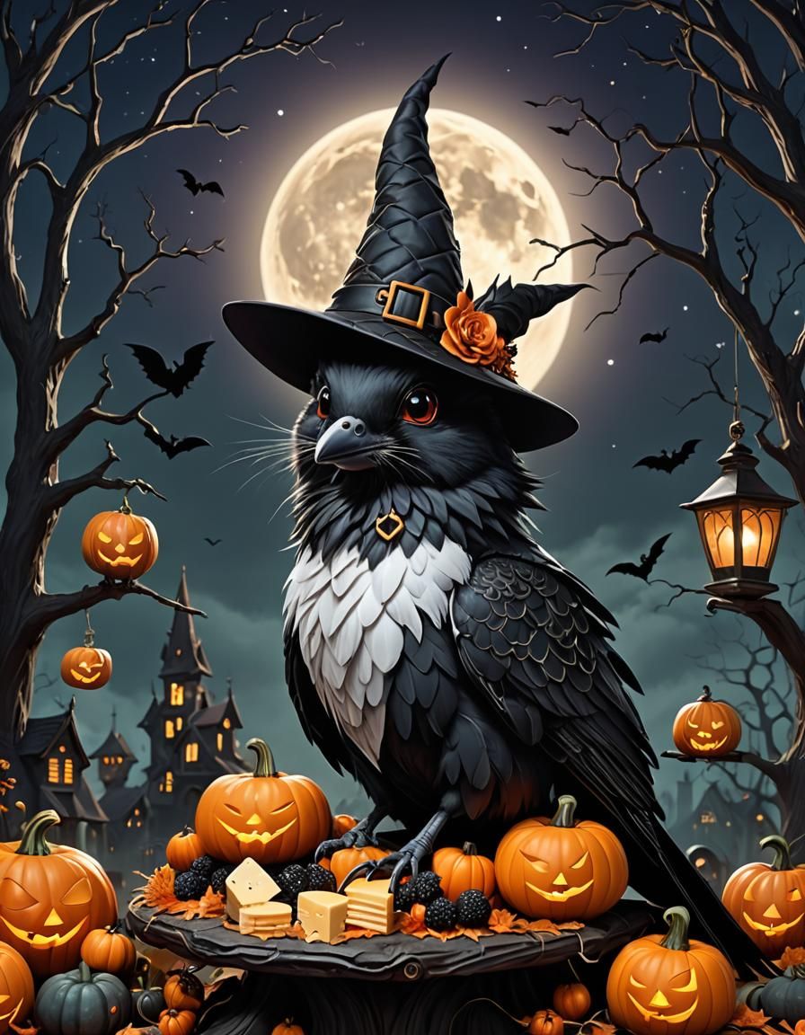 Enchanting Enchantress in a Magical Forest