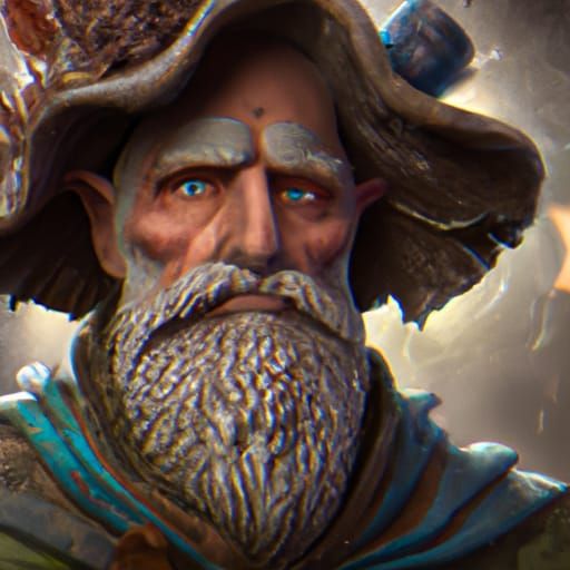 Hyperdetailed Portrait of Hairy Potter in Unreal Engine